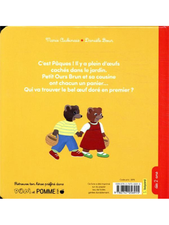 Petit Ours Brun et les œufs de Pâques