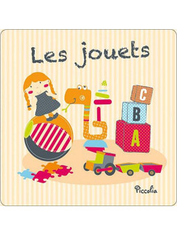 Les jouets - Livre tissu