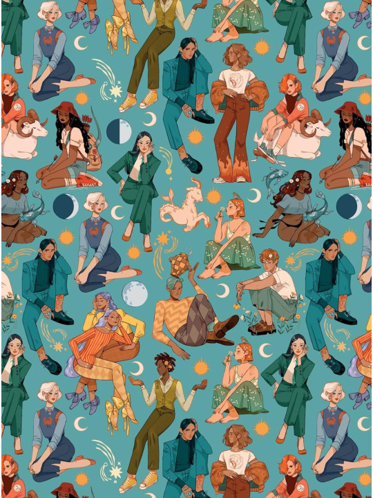 Mon journal Lun'Astro - Cheminez avec la lune et les 12 signes du zodiaque pour révéler votre puissance intérieure