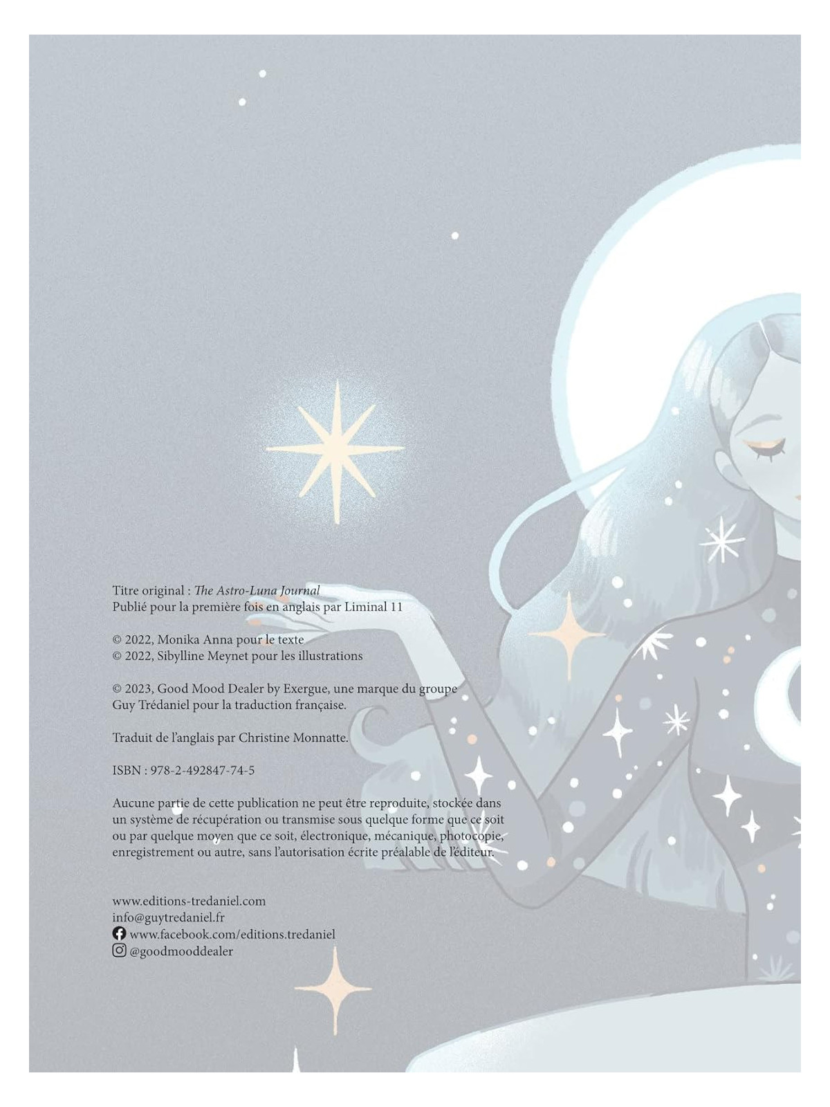 Mon journal Lun'Astro - Cheminez avec la lune et les 12 signes du zodiaque pour révéler votre puissance intérieure