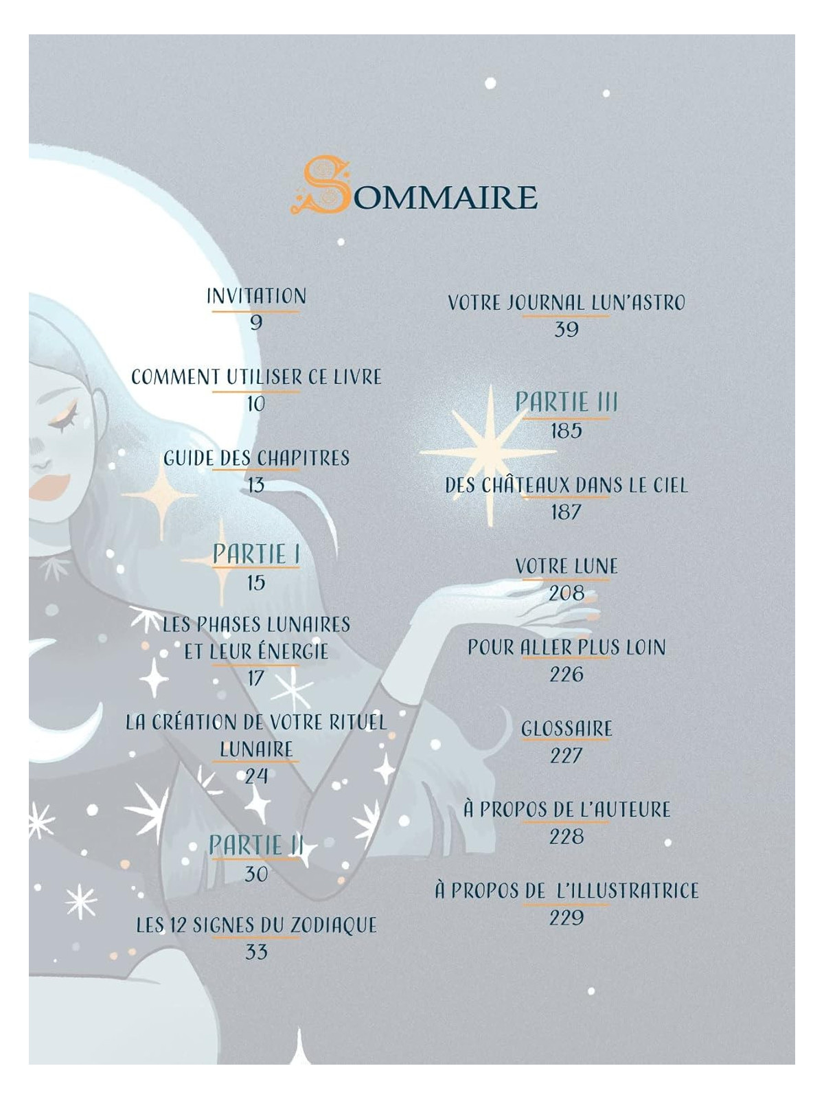 Mon journal Lun'Astro - Cheminez avec la lune et les 12 signes du zodiaque pour révéler votre puissance intérieure