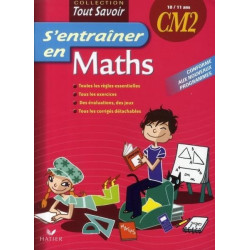 S'entraîner en Maths CM2 - 10/11 ans - Mystik-Boutique.fr, Librairie