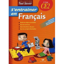 S'entraîner en Français CE2 - 8/9 ans - Mystik-Boutique.fr, Librairie